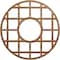 Ekena Millwork O'Neal Wood Fretwork Pierced Ceiling Medallion, Walnut, 40"OD x 14 1/2"ID x 3/8"T CMWP40X40X0375ONWA - alternate 1
